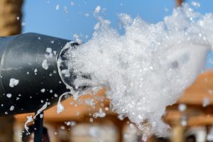 Rohrbruch und Wasserschaden